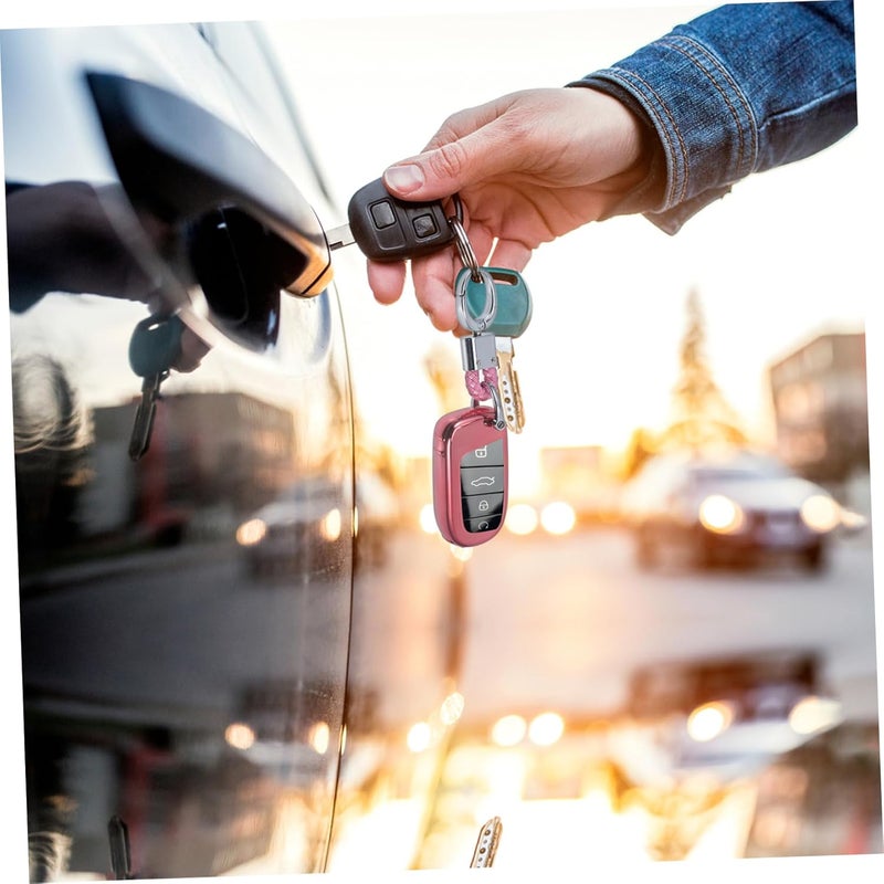 Remote Key Case Stylish TPU Protector Shell for Compass and Vehicles Scratch-Resistant Lightweight Easy Installation Key Cover - Image 1