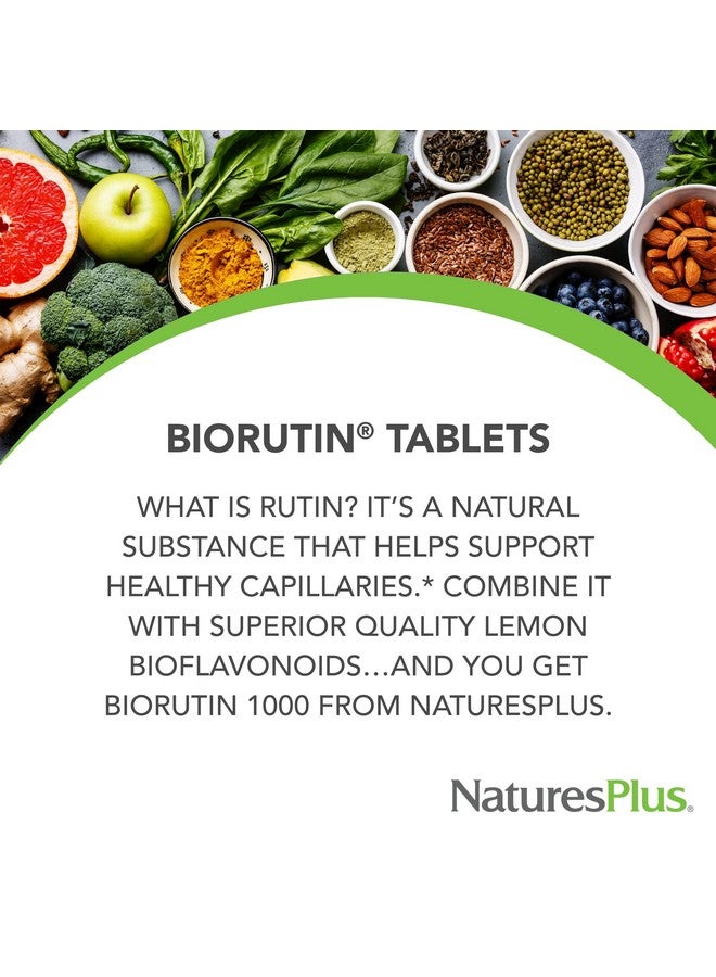 Nature's Plus Biorutin 1000 Mg 90 Tablets - Image 4