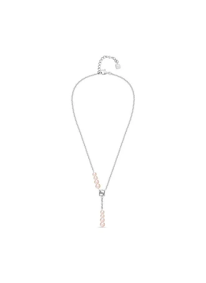 سانت هونور Perle Y Style Silver Necklace with Pink pearls for Women's