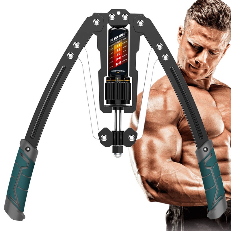 EAST MOUNT Twister Arm Exerciser - Adjustable 22-440lbs Hydraulic Power, Home Chest Expander, Shoulder Muscle Training Fitness Equipment, Arm Enhanced Exercise Strengthener. - Image 1