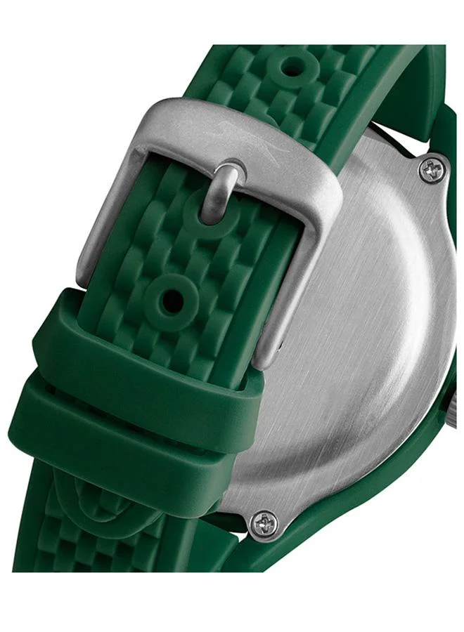 Slazenger Slazenger Unisex 2035 Movement Watch, Analog Display and Silicone Strap - SL.9.6370.3.07, Green
