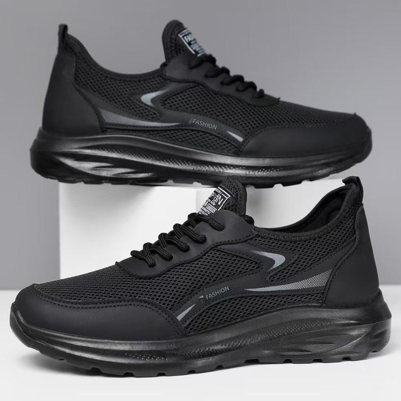 Men's Summer Mesh Breathable Casual Sneakers - Soft Sole, Comfortable, Non-Slip & Durable