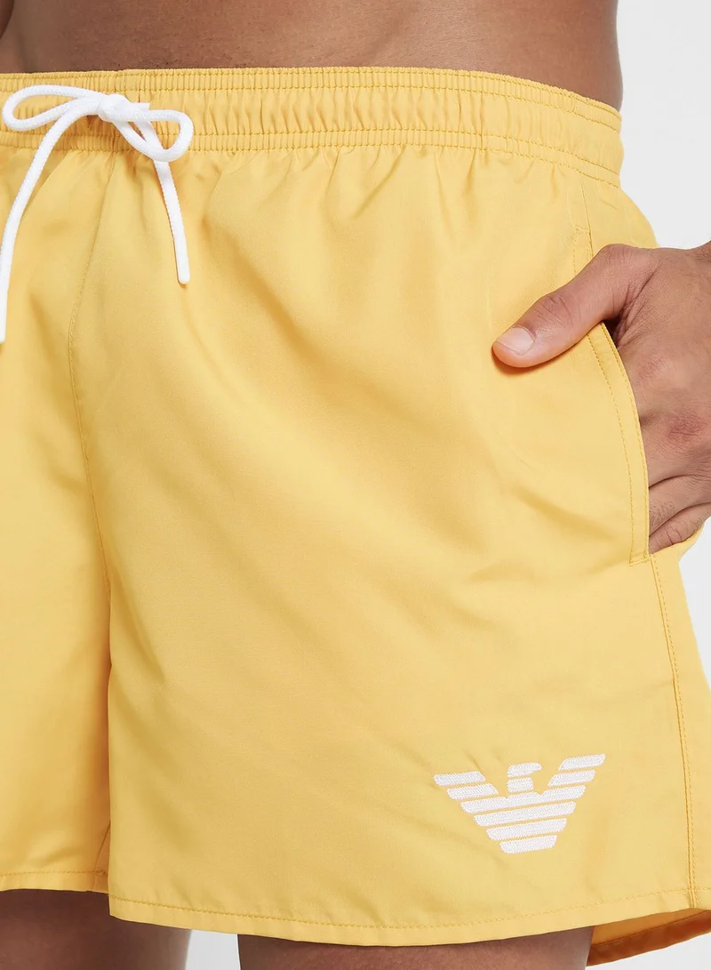EMPORIO ARMANI Logo Swimshorts