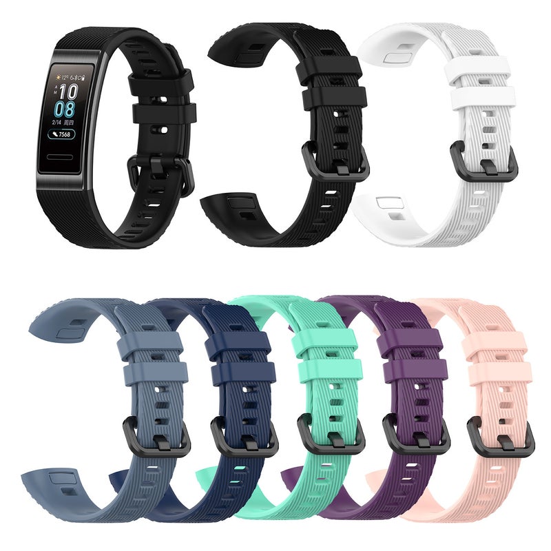 For Huawei Bracelet Band 3/Band4 Pro Silicone Strap Ter-B09/Ter-B29S Replacement Wristband - Image 2
