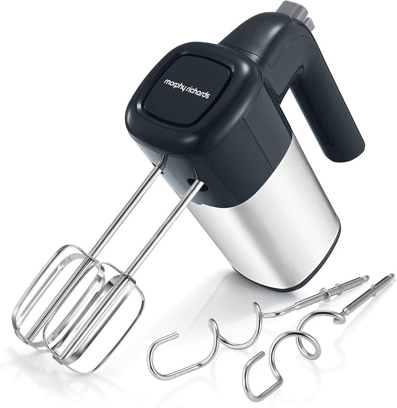 morphy richards Total Control Hand Mixer 400512 Grey - Image 1