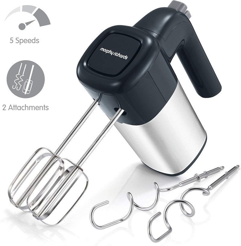 morphy richards Total Control Hand Mixer 400512 Grey - Image 2