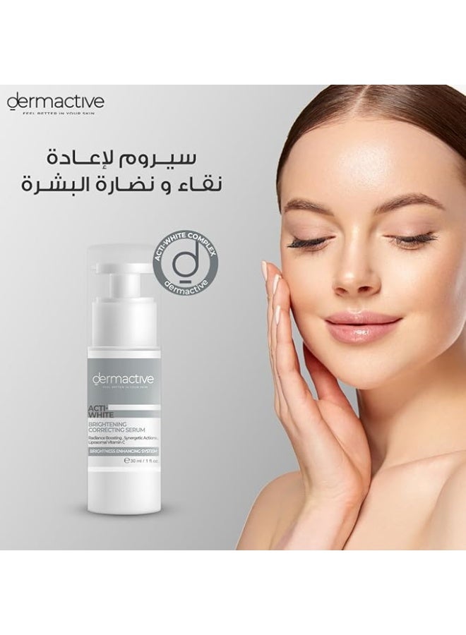 Dermactive Acti-White Brightening Correcting Serum - 30 Ml - Image 2