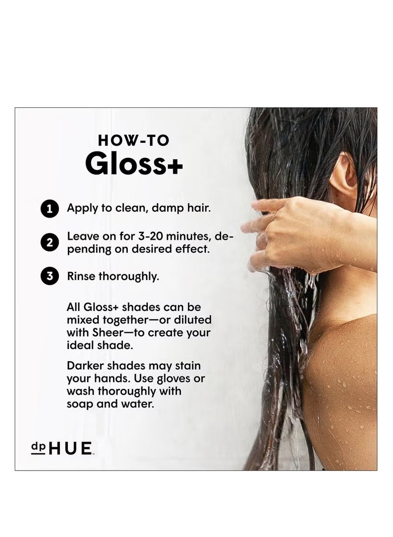 dpHUE Gloss hair 192ml - Auburn - Image 3