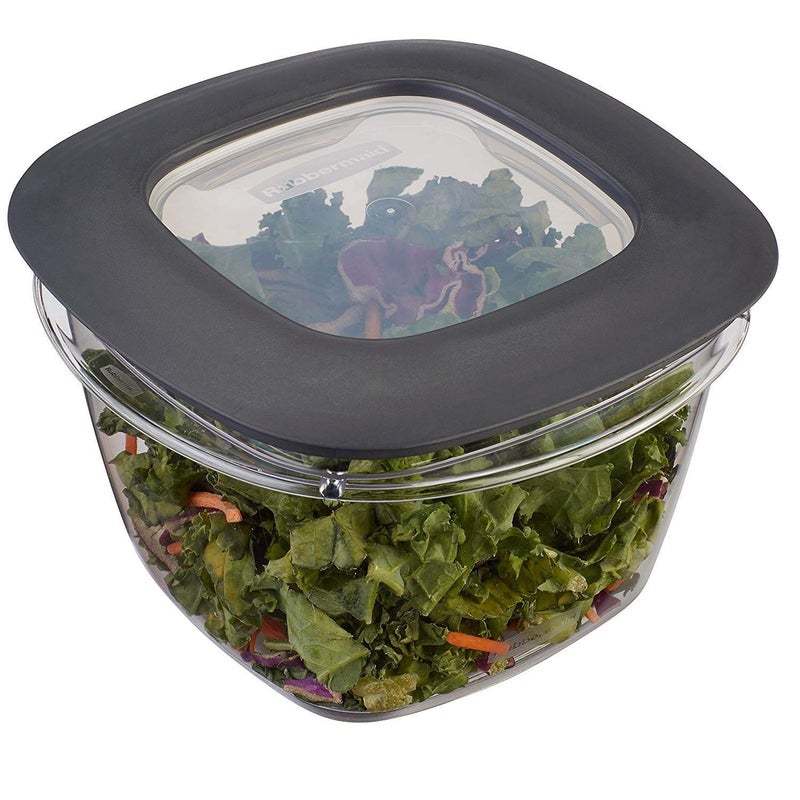 رابر ميد Rubbermaid Premier Easy Find Find Lids 7-Cup Prep and Food Storage Container Gray | BPA Free and Stain Resistant - Image 5
