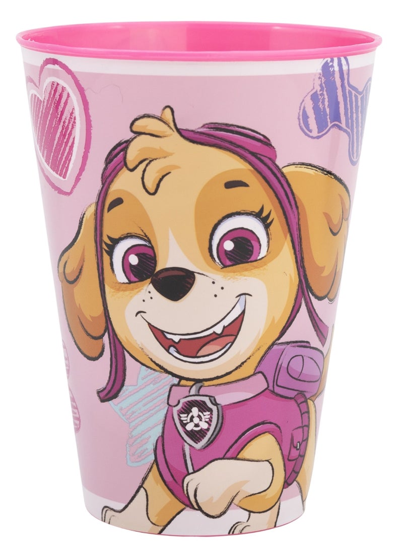 Stor Paw Patrol Girl Easy Tumbler for Kids – 430ml BPA-Free Leakproof Drinking Tumbler with Easy Grip Design, Lightweight Durable School Water Bottle for Daily Hydration, Travel & Outdoor Use - Image 1