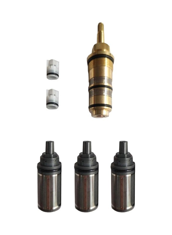 Enga Only Compatible with Enga Push Button Diverter Cartridge Replacement Kit - 1x Temperature Cartridge + 2x Check Valves + 3x Button Cartridges - Image 1