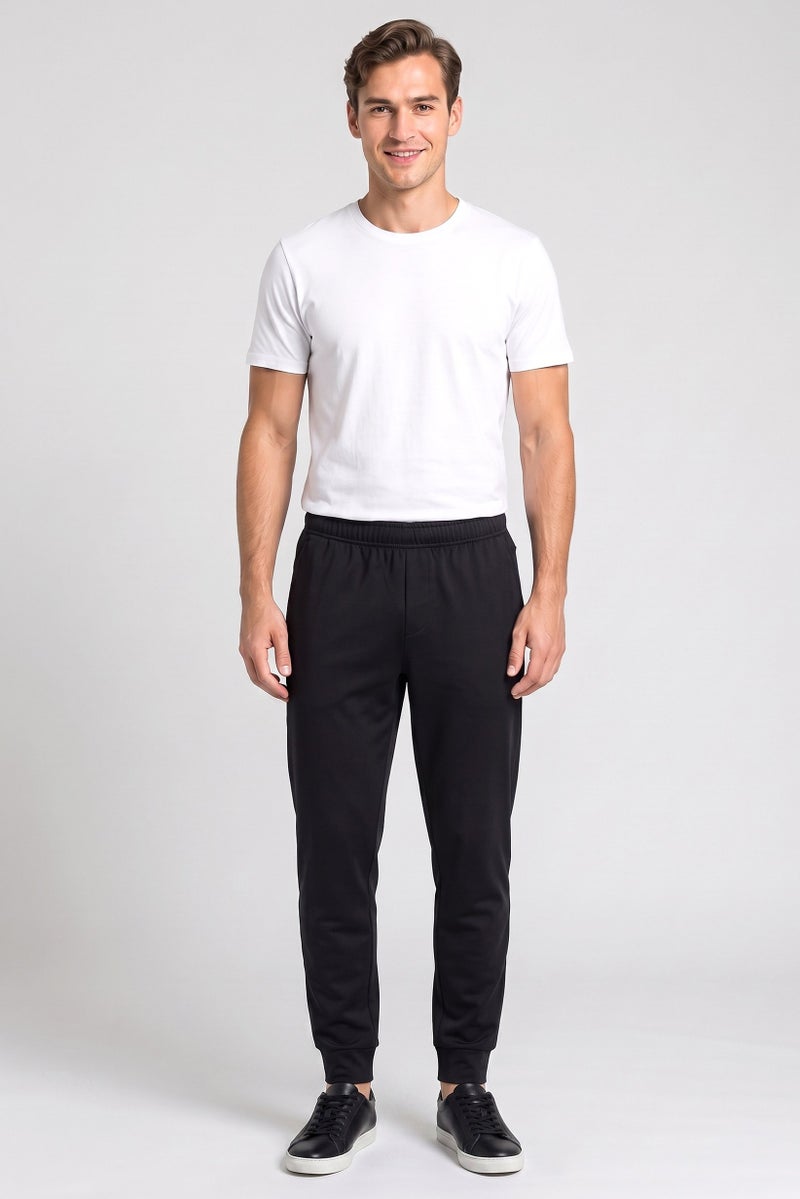 RBX Men Sportswear Fit Outdoor Track Pants, Black - Image 2
