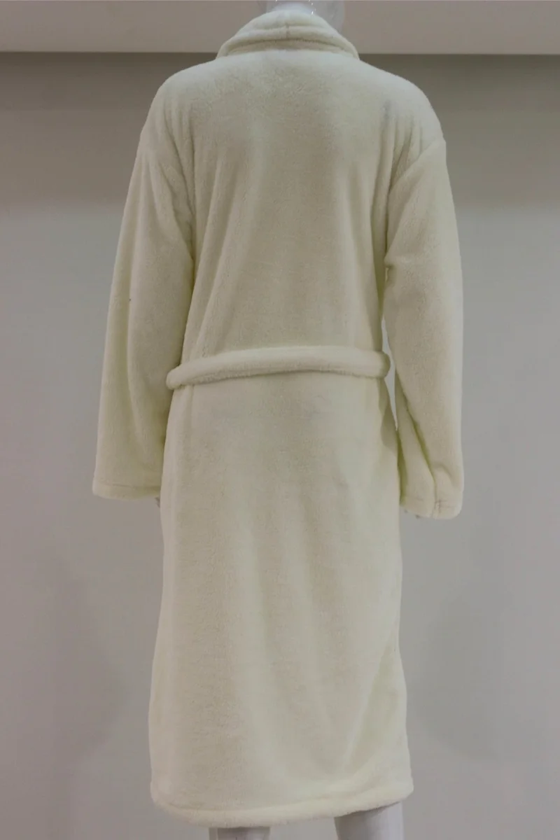 Ender Home Wellsoft Shalyaka Bathrobe Soft Plush Dressing Gown Unisex Welsoft Bathrobe