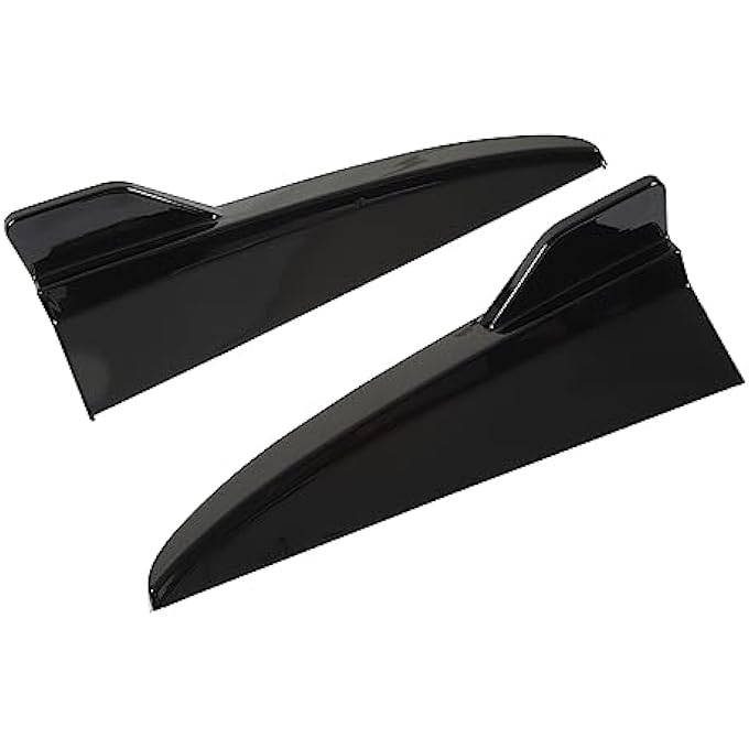 YDuupxe Rear Bumper Lip Rear Lip Bumper Splitter with Pretty Design, Scratch Protector for CClass W205 C43 AMGLine 2015-2021 (Glossy Black) - Image 4