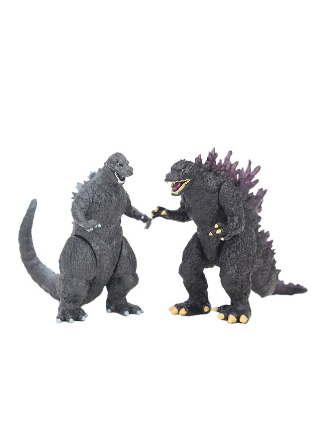 6-Piece Mini Godzilla Action Figure Set - 3-6 Inch Realistic Dinosaurs Durable PVC - for Kids Ages 3+, Godzilla Lovers, Birthday Gifts & Educational Play -  for Cake Toppers, Safari Party Favors & Dinosaur Collections - Image 3