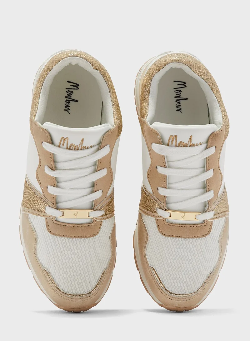 MENBUR Lace Up Low Top Sneakers