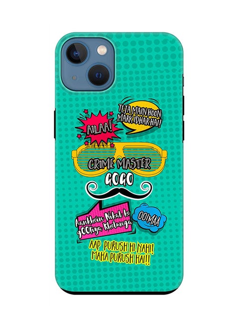 Tough Pro Series Case for Apple iPhone 14 Plus Case Dual Layer hybrid PC & TPU Customized Mobile Cover Shield with inner TPU protection Matte Finish - Crime Master Gogo