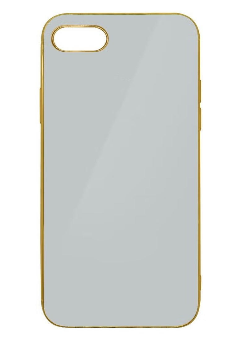 HICOOL for iPhone 8/7/SE 2022/SE 2020 Case Shockproof Hard PC Electroplated Ultra Thin Back Cover with Screen Protector Tempered Glass 4.7 inch  - Image 2
