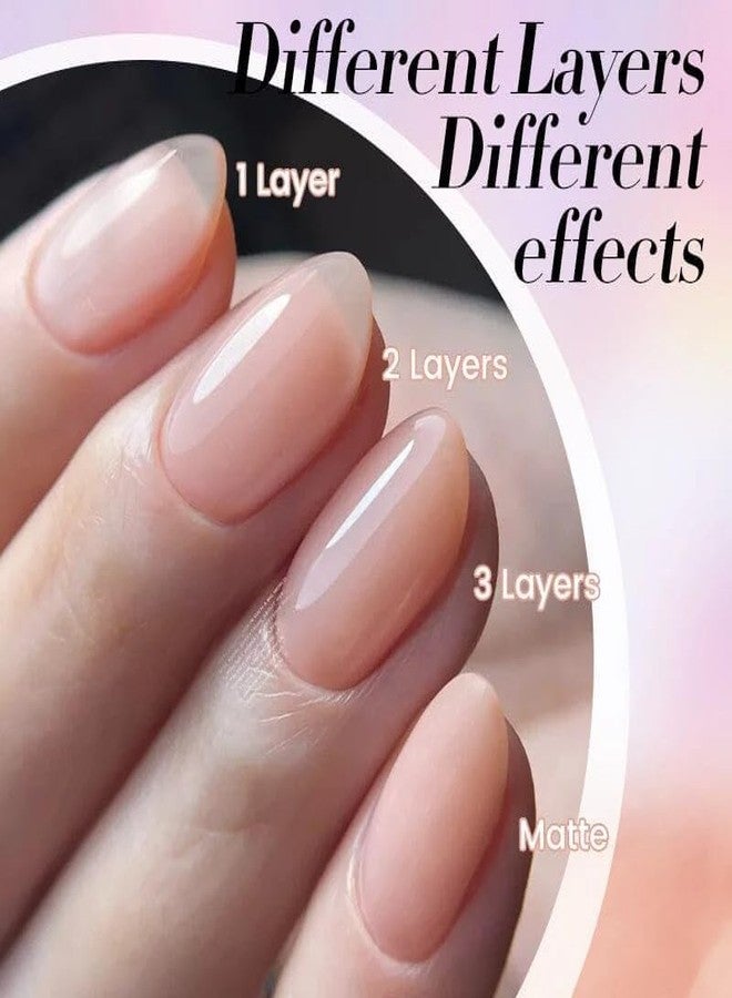 Born Pretty 10ml Jelly Nude Color Gel Polish from BELLE GAGA UV LED Nail Art Manicure Varnish Long Lasting Nail Polish (JN78, 10ml) - Image 3