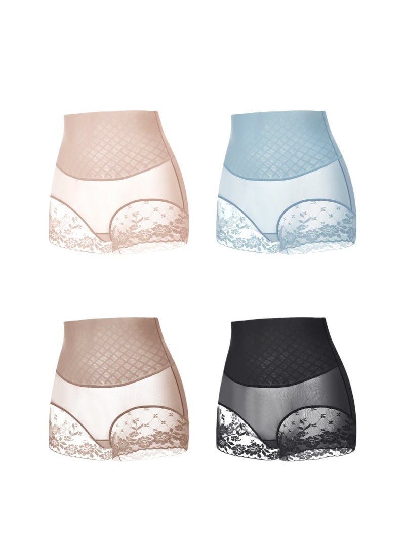 KUYING High Waisted Anti Glare Postpartum Waist Cinching And Hip Lifting Safety Pants For Body Shaping Set Of 4 