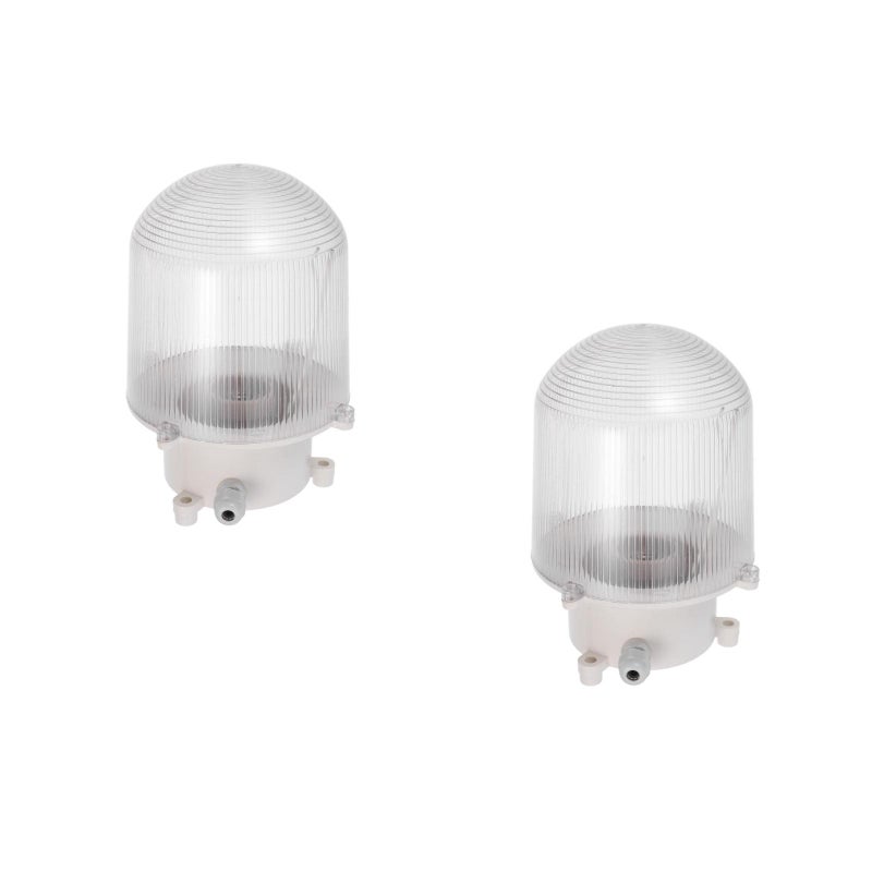 2pcs Freezer Lamp Holder Lampshade Cold Storage Lampshade Lamp Holder Ceiling Holder - Image 2
