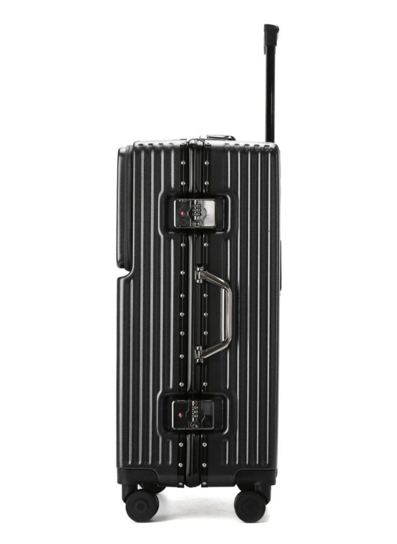 Stargold - PC Hard Side Zipperless Luggage Set of 2 PCS TSA Lockable Travel Suitcase With Cup Holder 20,24 Inches - Image 1