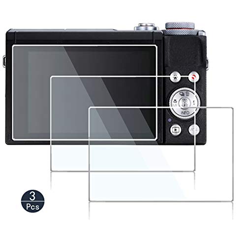 debous Screen Protector Compatible for Canon EOS M200 Powershot G7 X Mark III G7X III Digital Camera,Anti-Scratch Tempered Glass Clera Hard Protective Film Shield Cover Guard (3pack) - Image 1