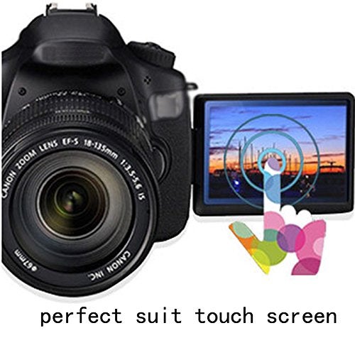 debous Screen Protector Compatible for Canon EOS M200 Powershot G7 X Mark III G7X III Digital Camera,Anti-Scratch Tempered Glass Clera Hard Protective Film Shield Cover Guard (3pack) - Image 5