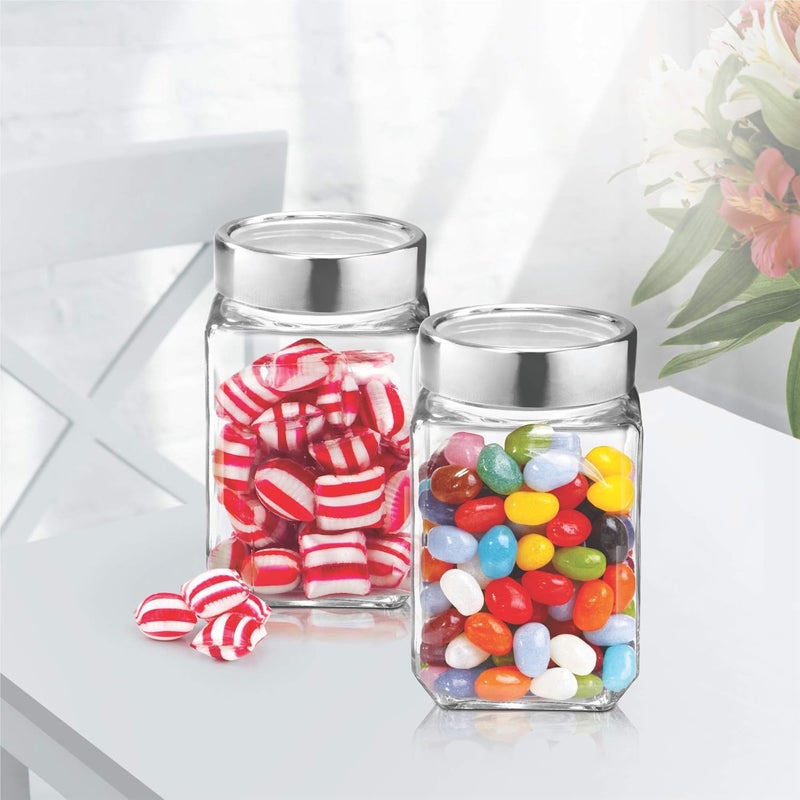 Milton Treo Glass Storage Jar Set - 310ml, 6 Pieces - Image 3