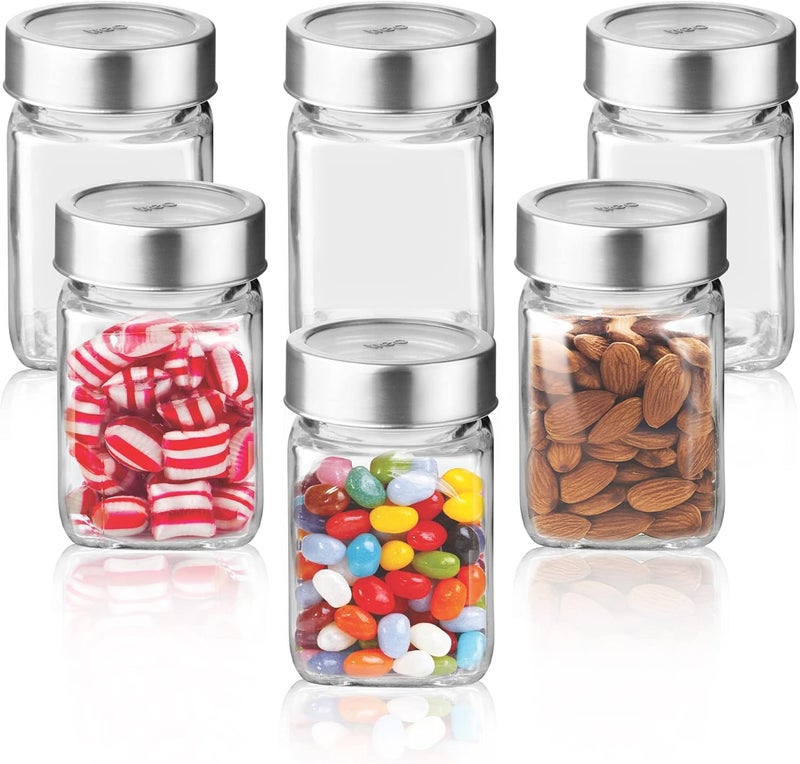 Milton Treo Glass Storage Jar Set - 310ml, 6 Pieces - Image 1