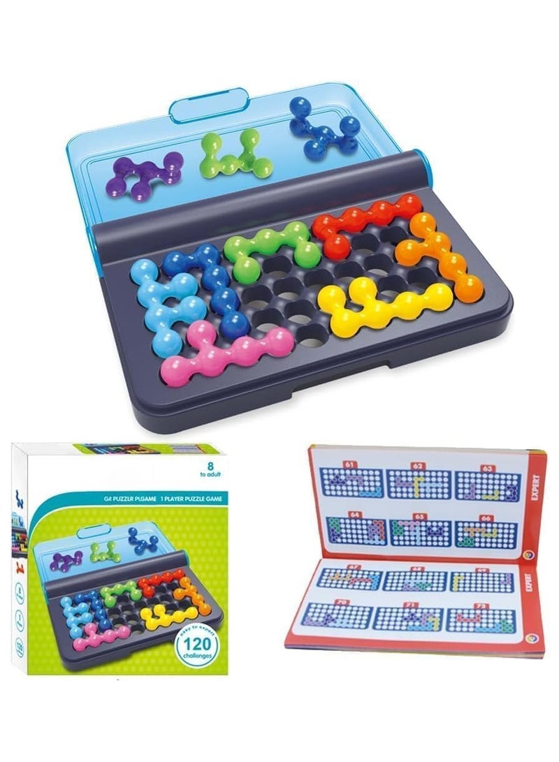 REBENUO Educational smart game New challenges Smart Game Focus 3D Puzzle Logical Thinking Toy Table Board Game Smart Game Montessori Toys Kids Gifts Brain teaser iq game toy with portable box - Image 5