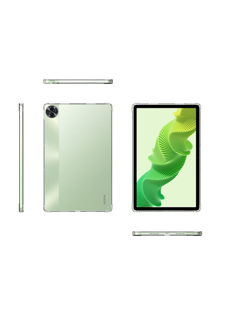 عام غطاء شفاف متوافق مع لوحي Realme Pad 2-11.5 (2023) - حماية مضادة للسقوط والصدمات بوسادات هوائية رباعية الزوايا - غطاء واقي مرن من مادة TPU - Image 5
