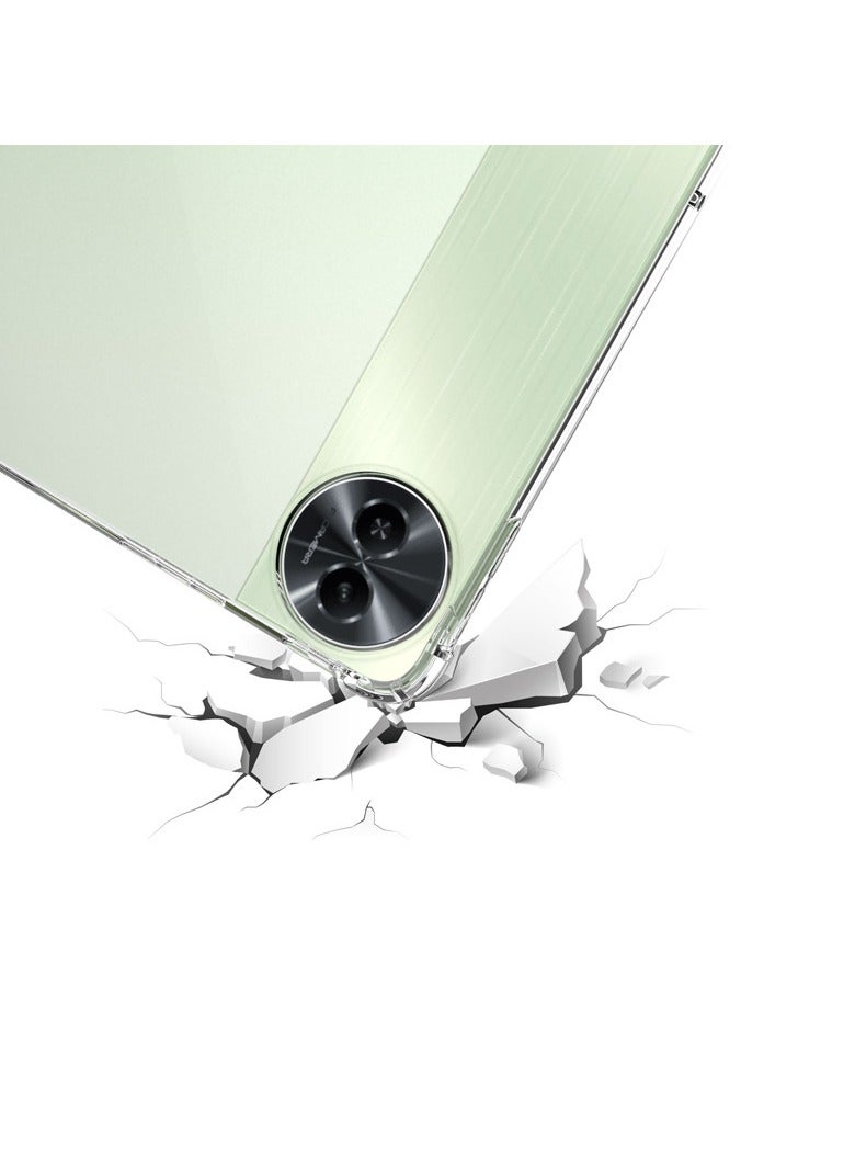 عام غطاء شفاف متوافق مع لوحي Realme Pad 2-11.5 (2023) - حماية مضادة للسقوط والصدمات بوسادات هوائية رباعية الزوايا - غطاء واقي مرن من مادة TPU - Image 4