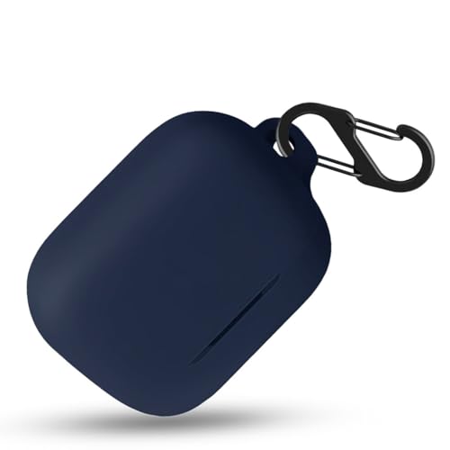 LIRAMARK غطاء سيليكون LIRAMARK مع مشبك متوافق مع Soundcore K20i (أزرق منتصف الليل) - Image 1