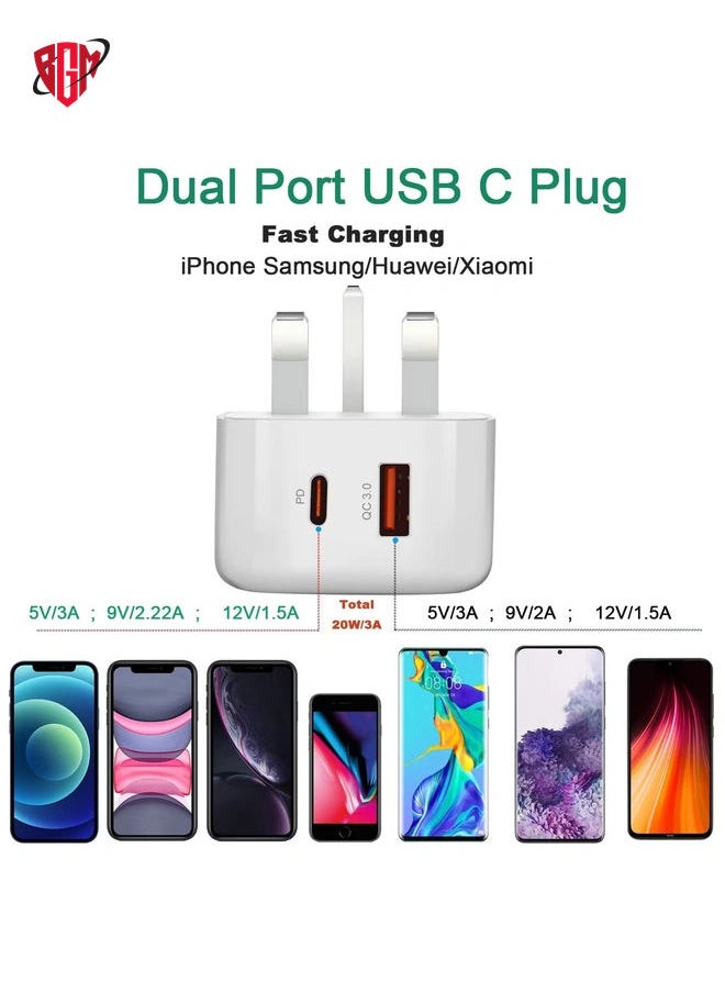 Samsung Fast Charger Cable and Plug,Super USB C Plug and Type C Charging Cable Fast Charge for Samsung Galaxy S23/S22/S21/S20/S20fe/S10/A13/A14/A23/A33/A52/A52s/A53/A54/A70/A71/A72/A73/M33/M14/Z Fold4
