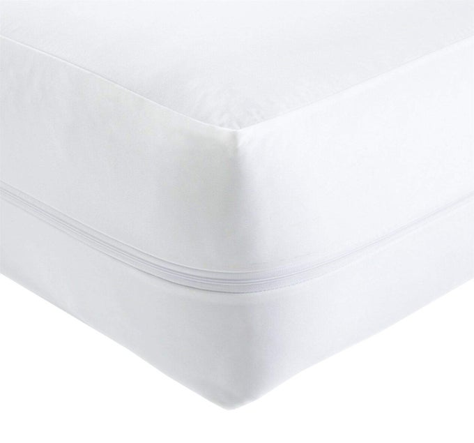 ANTI BED BUG ZIPPED WATERPROOF MATTRESS TOTAL ENCASEMENT PROTECTOR COVER SINGLE