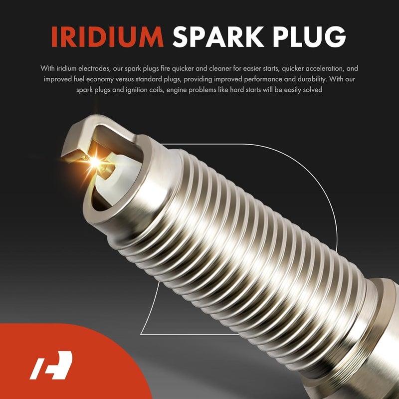 A-Premium Ignition Coil Pack and Spark Plugs Set for Ford & Lincoln - Image 3