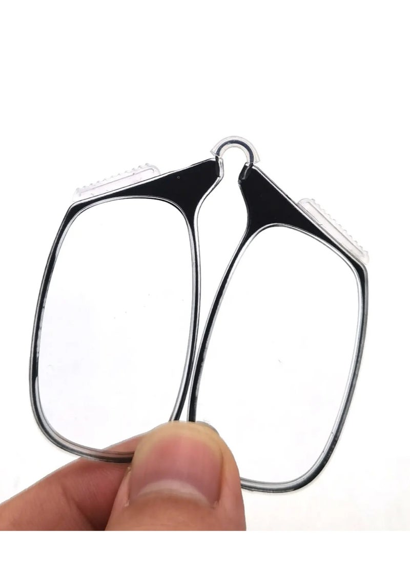 Generic - Ready-made Reading Glasses Lightweight Easy to Carry Armless Keychain - Image 1