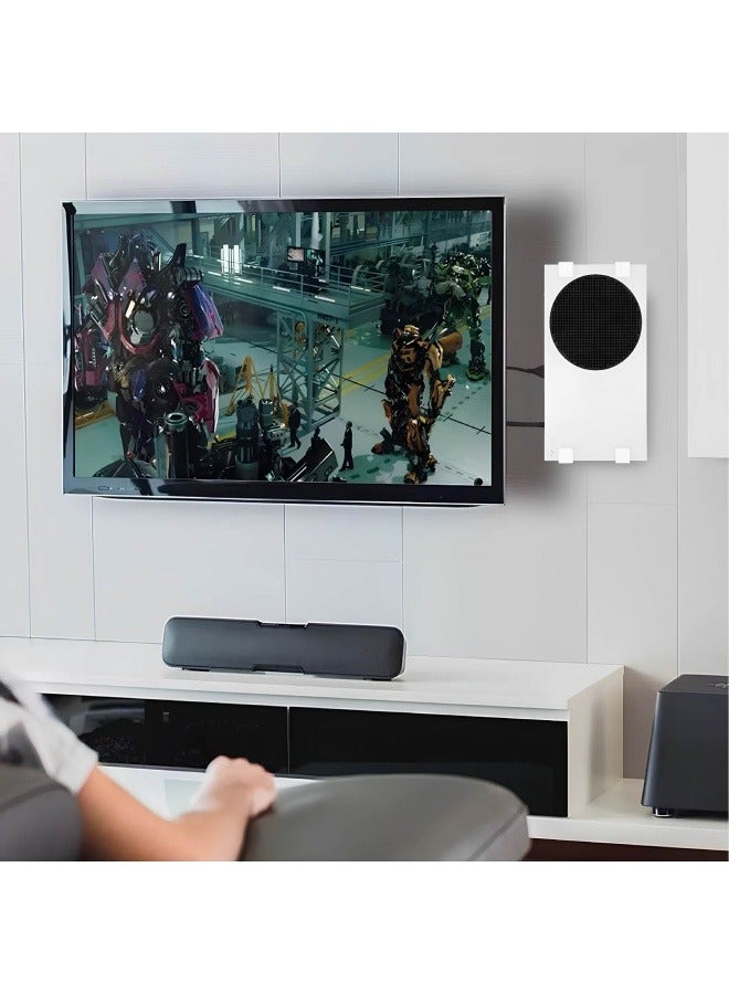 general XBOX Series S Under-Desk Wall Dual-Purpose Metal Stand XSS Gaming Accessories Storage Handle storage rack - Image 4