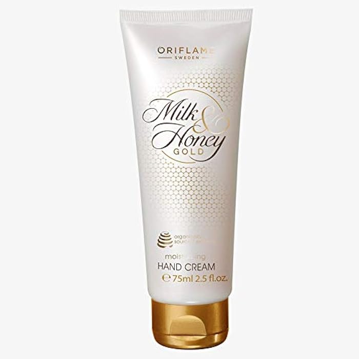 Oriflame 31606 Milk and Honey Gold Moisturising Hand Cream (75ml) - Image 3
