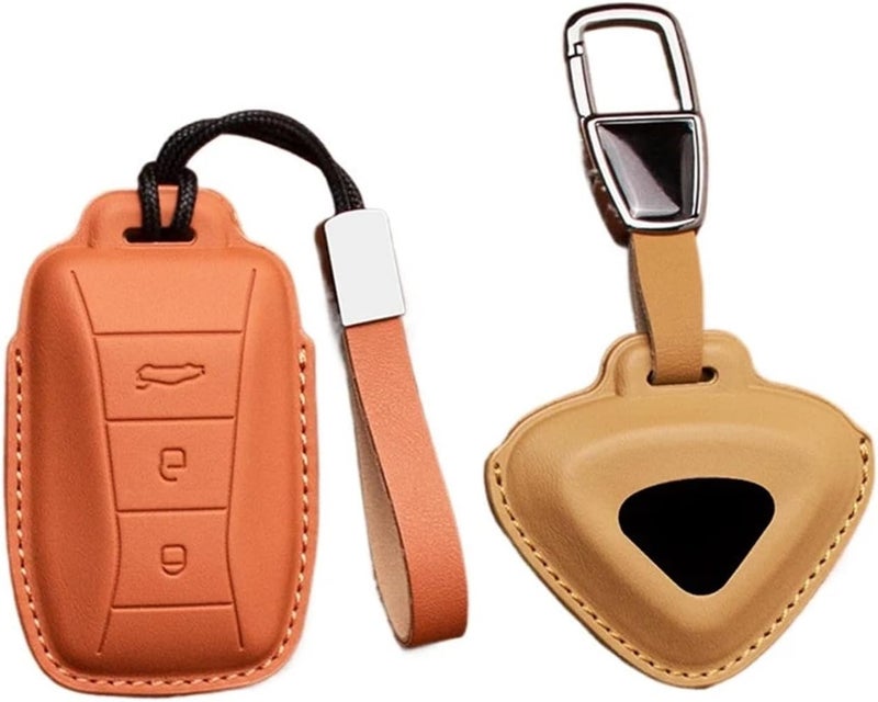 Compatible for Lotus Emira Eletre EMEYA All Inclusive Key Set Bag Leather Key Chain Shell(Style B10) - Image 2