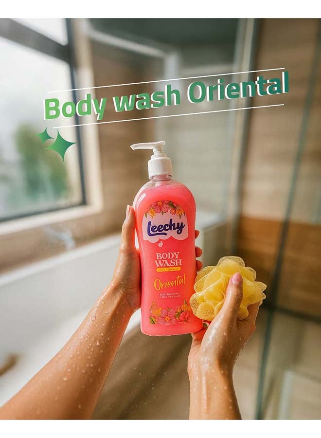 Leechy Body Wash Oriental 1L - Image 3