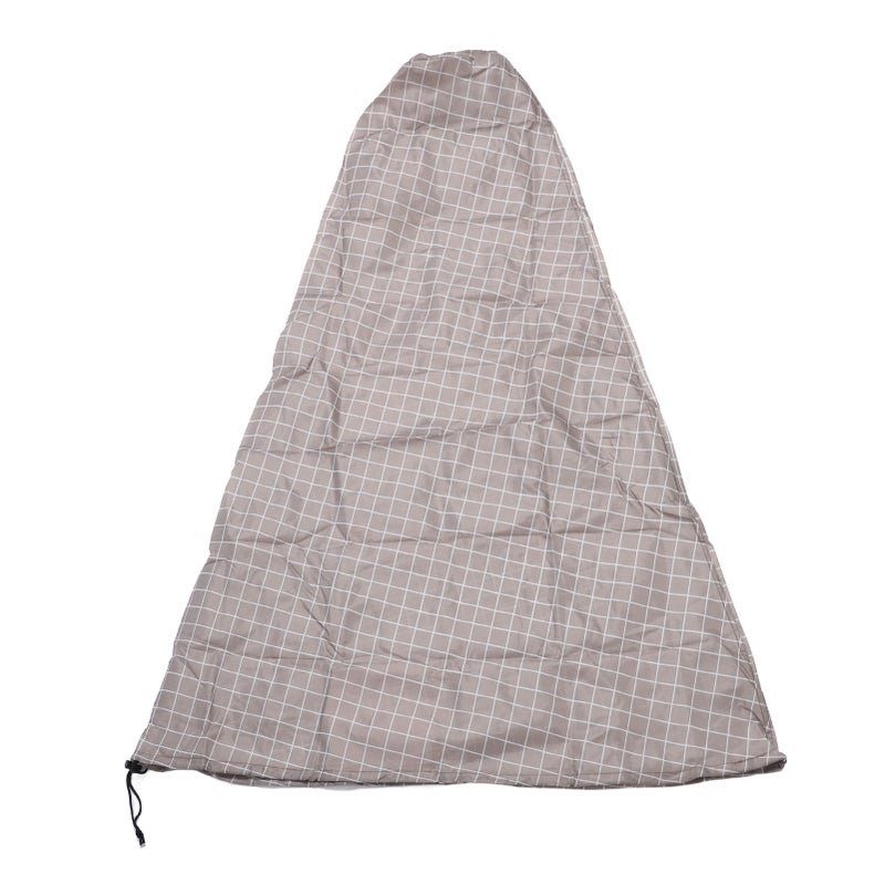 Chiminea Covers Waterproof Dust Prevention 210D Oxford Cloth Patio Chiminea Fire Pit Cover for Gardens Balconies Plaid - Image 2