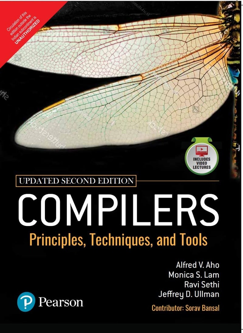 Compilers: Principles, Techniques, and Tools | Paperback | Updated Second Edition | Published by Pearson India