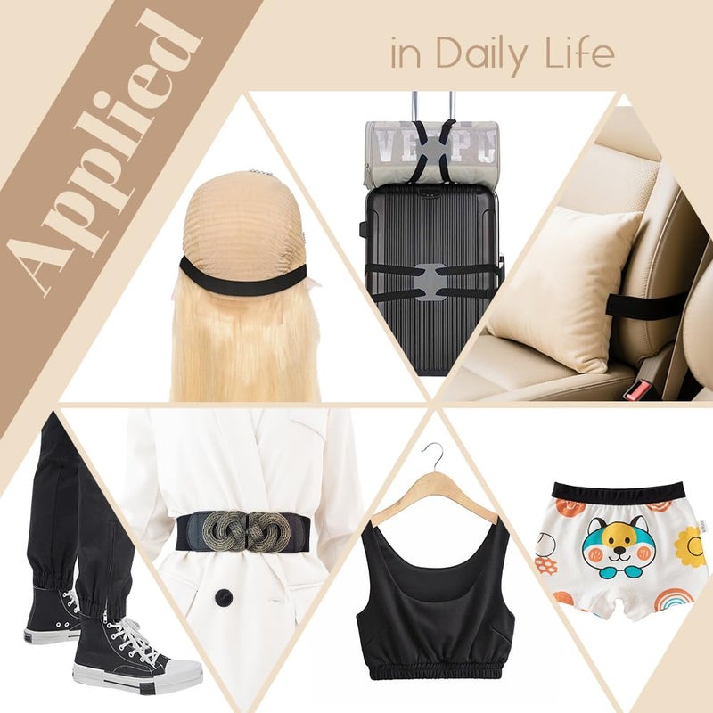 Dreamlover Wig Band, Elastic Band for Sewing, 1 Inch X 6 Yard - Image 3