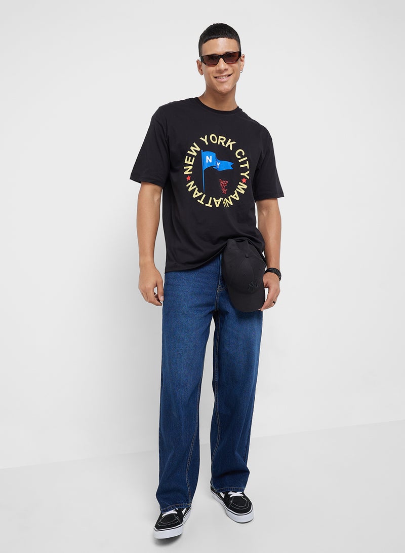 Seventy Five Oversized Graphic T-Shirt - Image 4