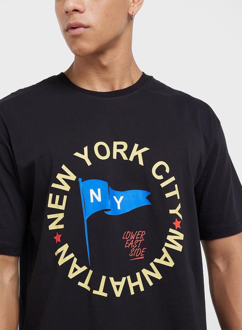 Seventy Five Oversized Graphic T-Shirt - Image 3
