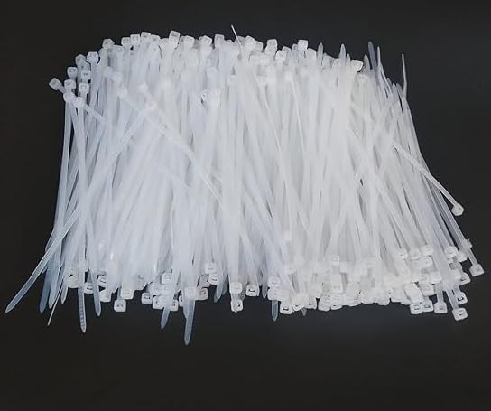 TheMujtaba TheMujtaba Large Zip Ties Heavy Duty Outdoor 6 inch 100 Pack Heavy Duty Zip TiesTensile Strength Outdoor UV ResistantAwnings Tying Branches Bundling of Crops Fixed Water Pipes  - Image 1