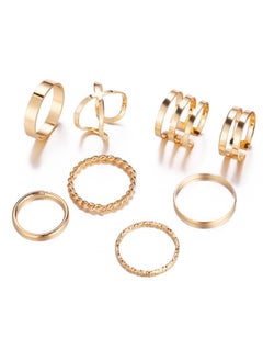 Set of 7 - Stackable Plain Rings - pzsku/Z7533AFC4E2545B9A82CCZ/45/_/1738266745/33f438e9-8290-45ec-b4b2-030364d8fa1d