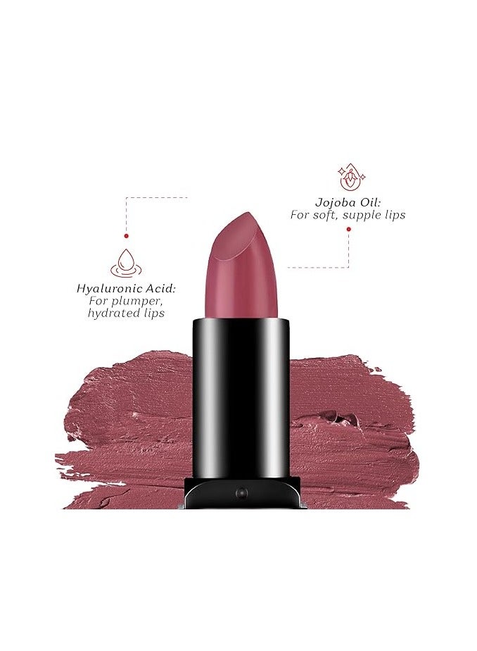 color cupid velvety intense Color 12-Hour Stay Bullet Lipstick | Infused with Hyaluronic Acid & Jojoba Oil | Transfer proof & Smudge Proof | Love Season | Pumpkin Harvest | 4.1g - Image 5